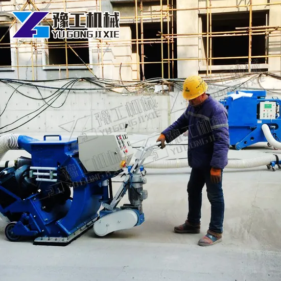 Road Surface Shot Blasting Machine for Bridge Deck Derusting